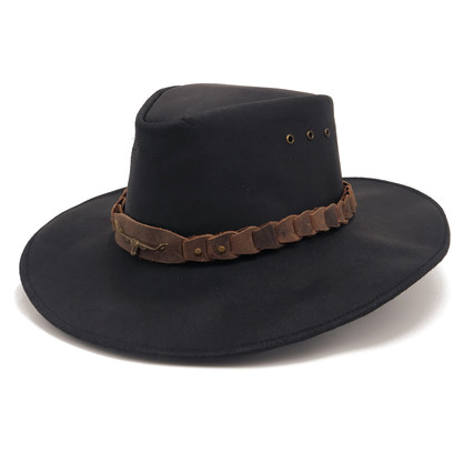 6HW46 - Brumby Shapeable Leather Hat