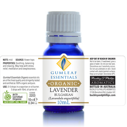 Organic Lavender Bulgarian Essential Oil