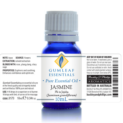 Jasmine (3% in Jojoba) Essential Oil