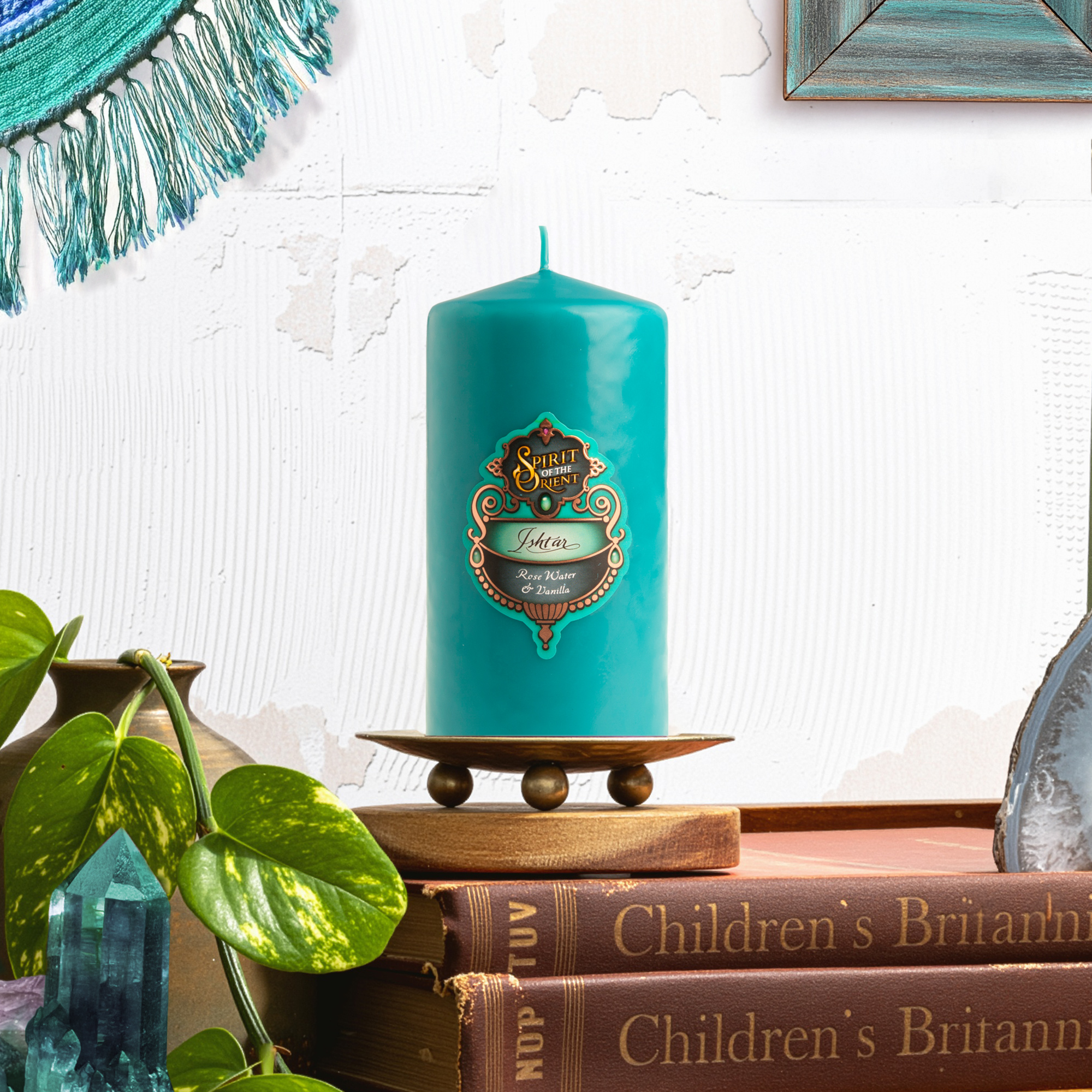 Ishtar Pillar Candle Medium