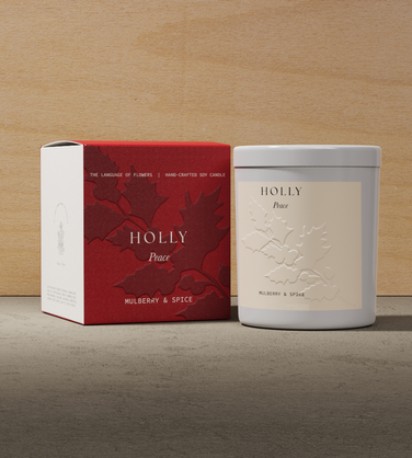 Holly Large Candle | Mulberry + Spice | LOF