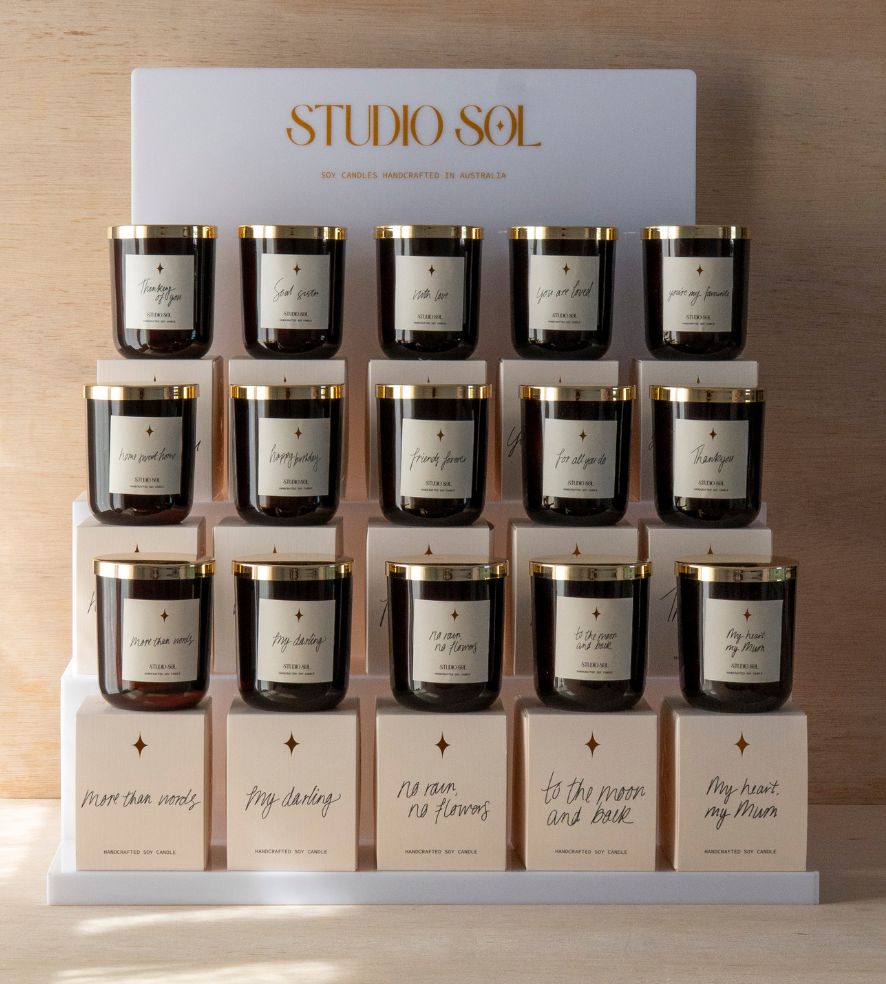 Classic Sentiments Candle | Congrats!