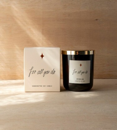 Classic Sentiments Candle | For All You Do