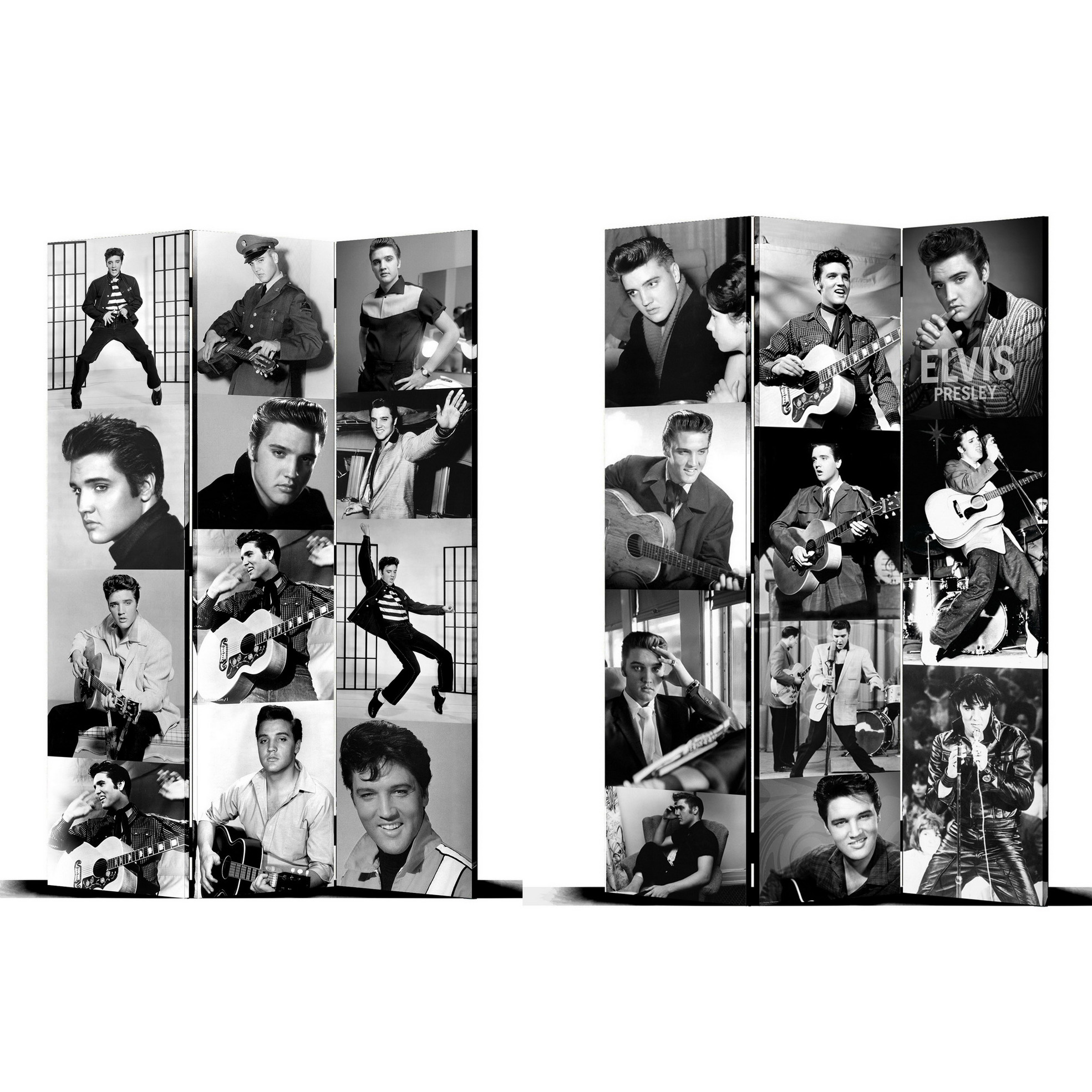 38*180*2.5cm Elvis Presley Canvas Room Divider