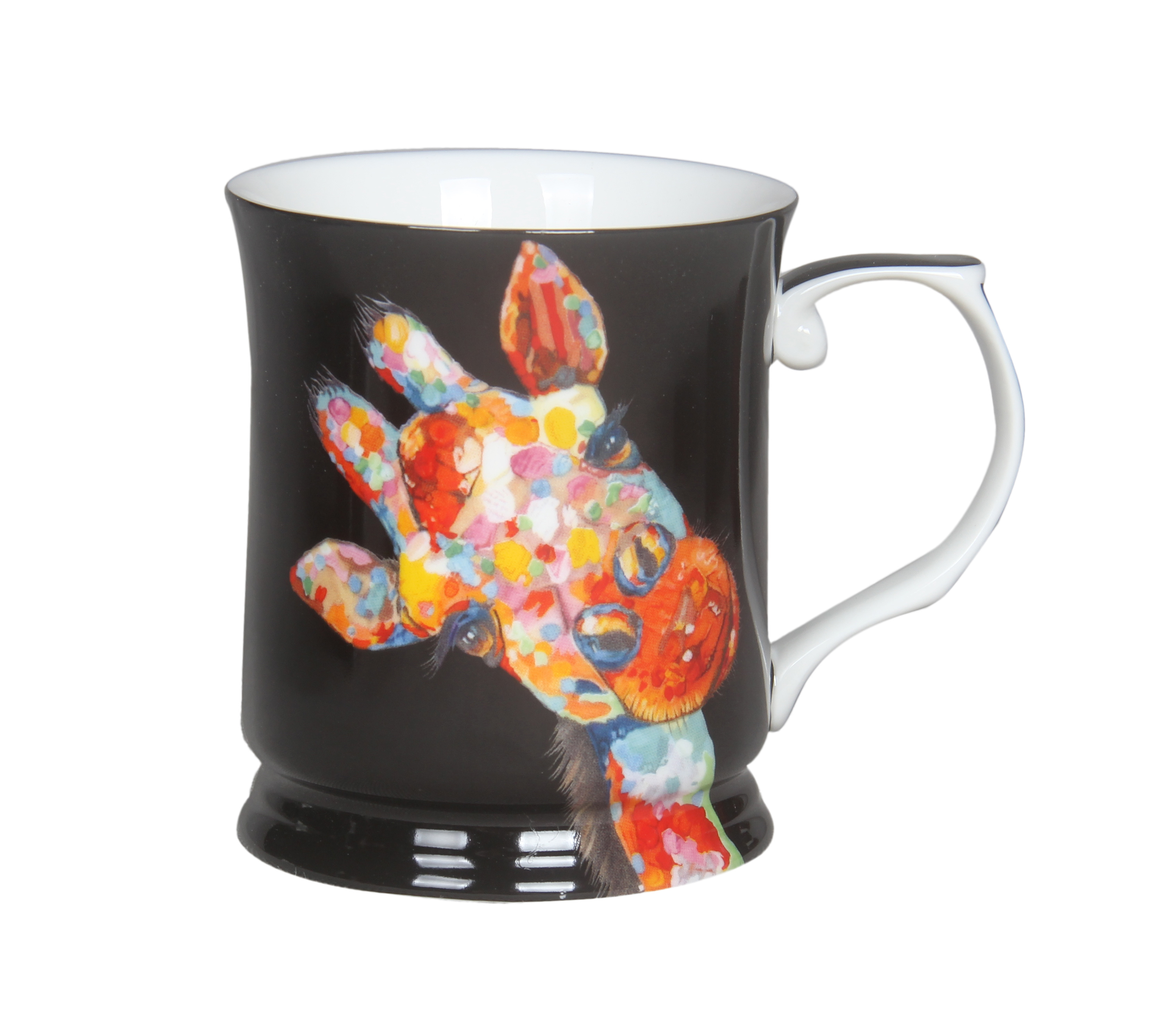 Cheeki Little Giraffe Mug 415cc in Black