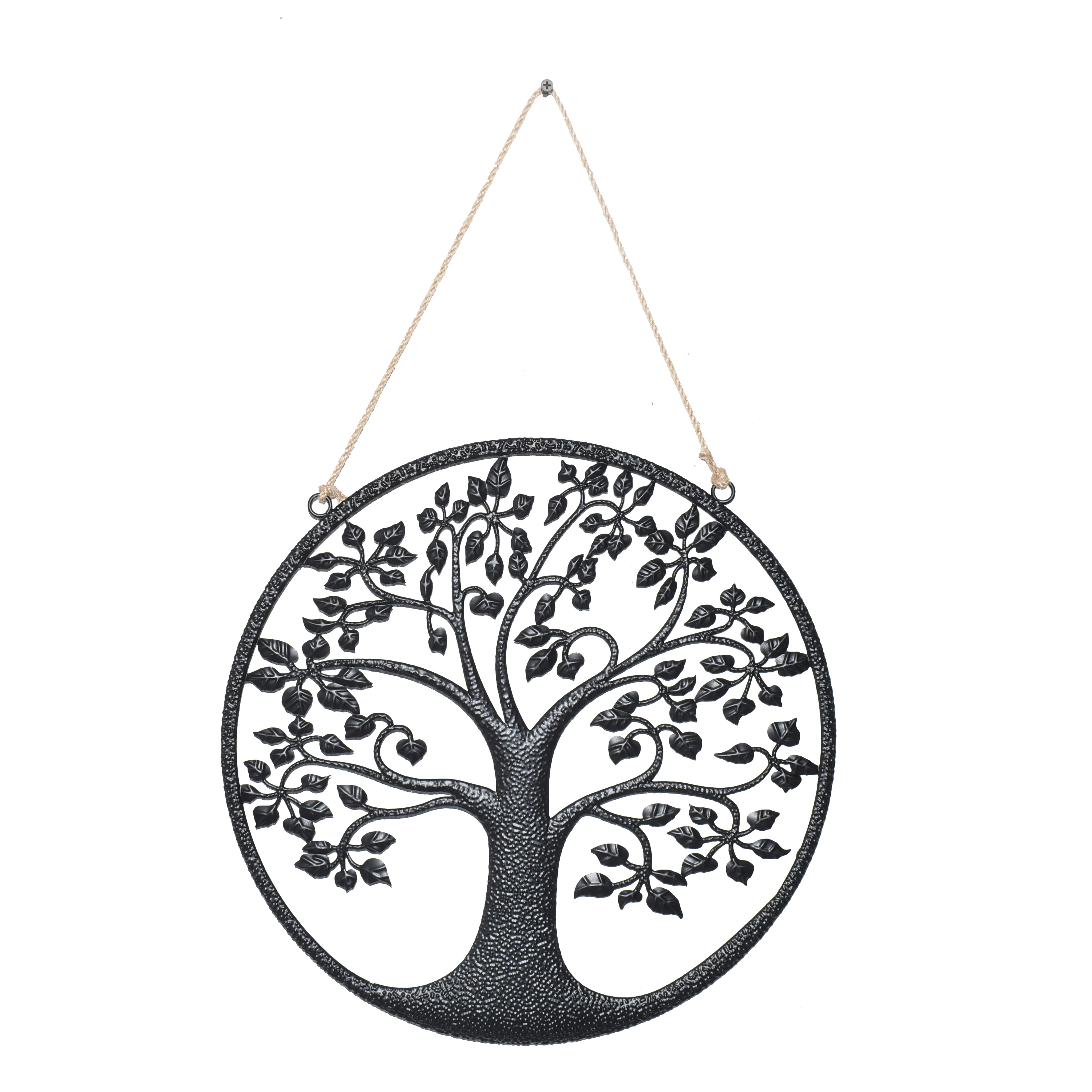 Metal Black Tree of life Wall Décor 40*1.27*40cm