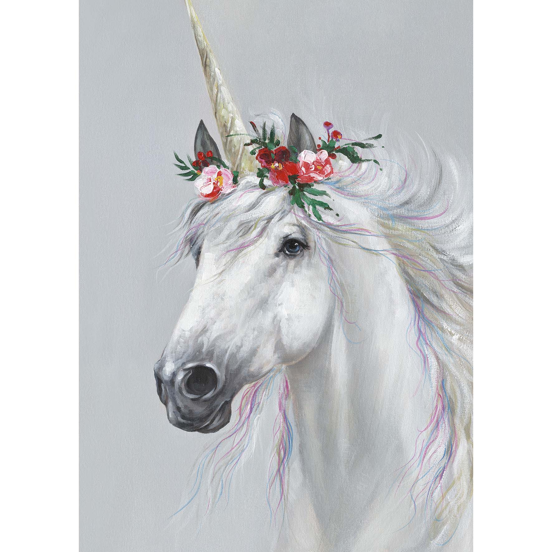 50*70*2.8cm Unicorn Canvas Print