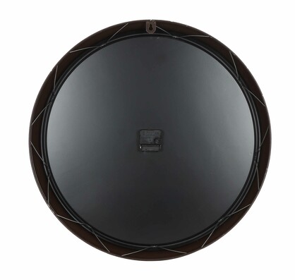 62.5*62.5*6.5cm Metal Black Kensington Station Wall Clock