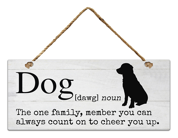 MDF Dog Wall Hanging 30*13*0.5cm