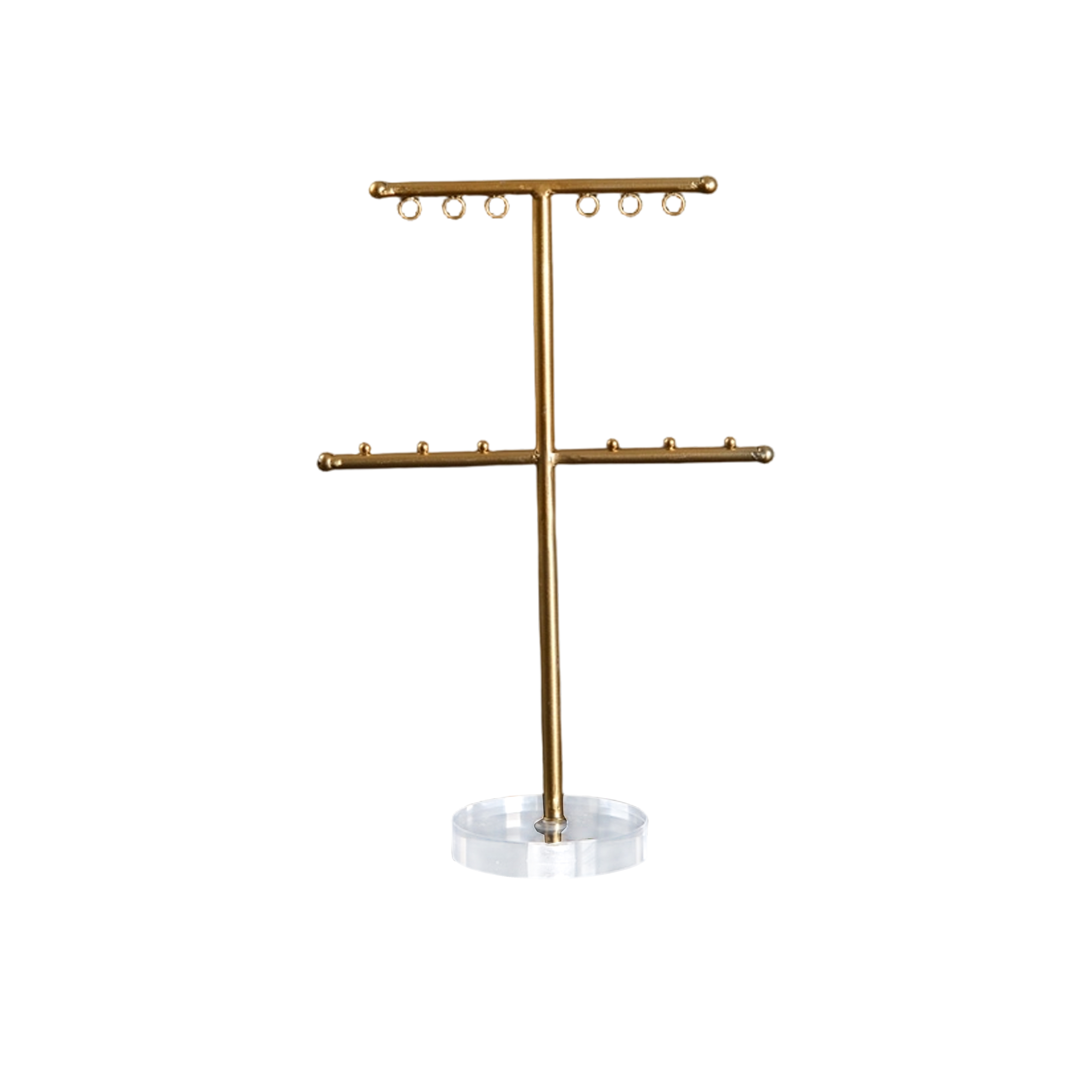 24.1*10.2*36.2cm Gold Jewellery Stand
