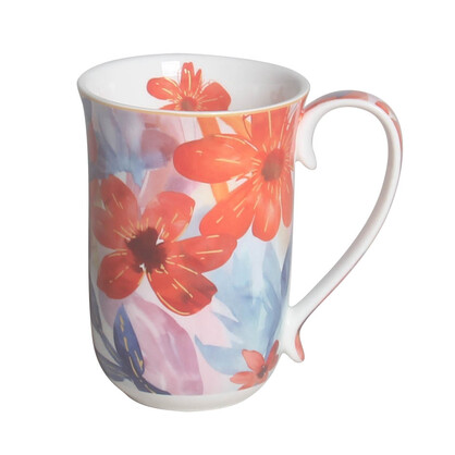 Watercolour Flora Mug 405cc