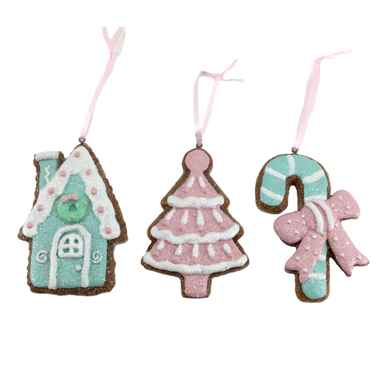 Wholesale RXY022 PINK CANDY CANE HANGING theatre seasonal decor