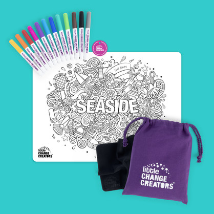 Re-FUN-able™ Colouring Set - SEASIDE