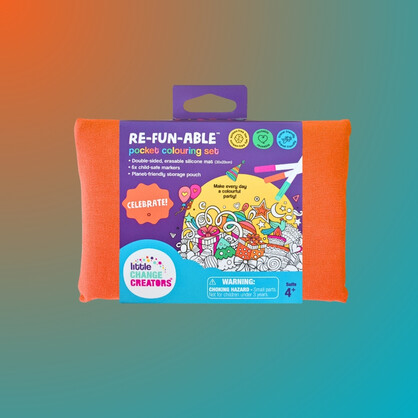 CELEBRATE! Pocket Reusable Colouring Set