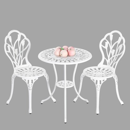 2 Seater Dominique Cast Aluminium Bistro Set