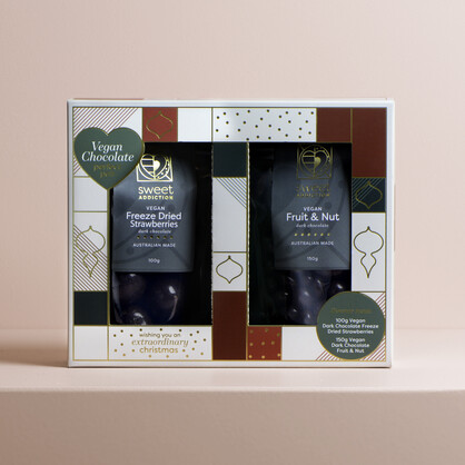 Christmas VEGAN Chocolate Perfect Pair Gift Box