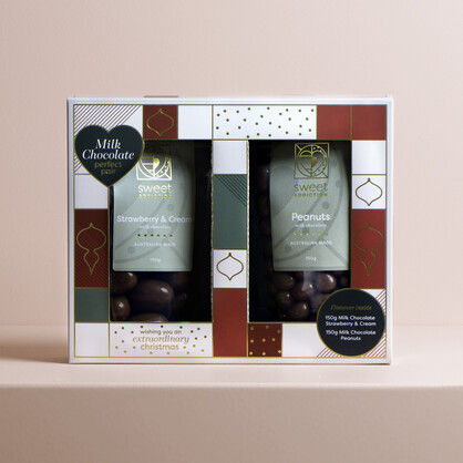 Christmas Milk Chocolate Perfect Pair Gift Box