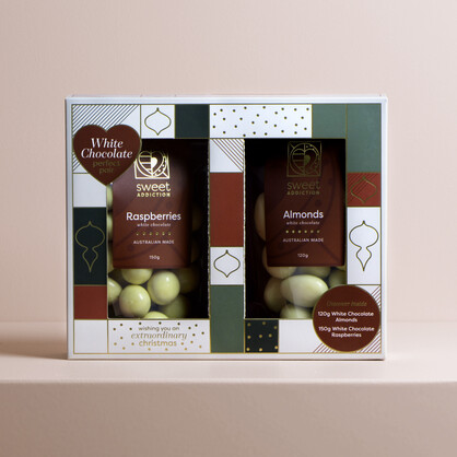 Christmas White Chocolate Perfect Pair Gift Box
