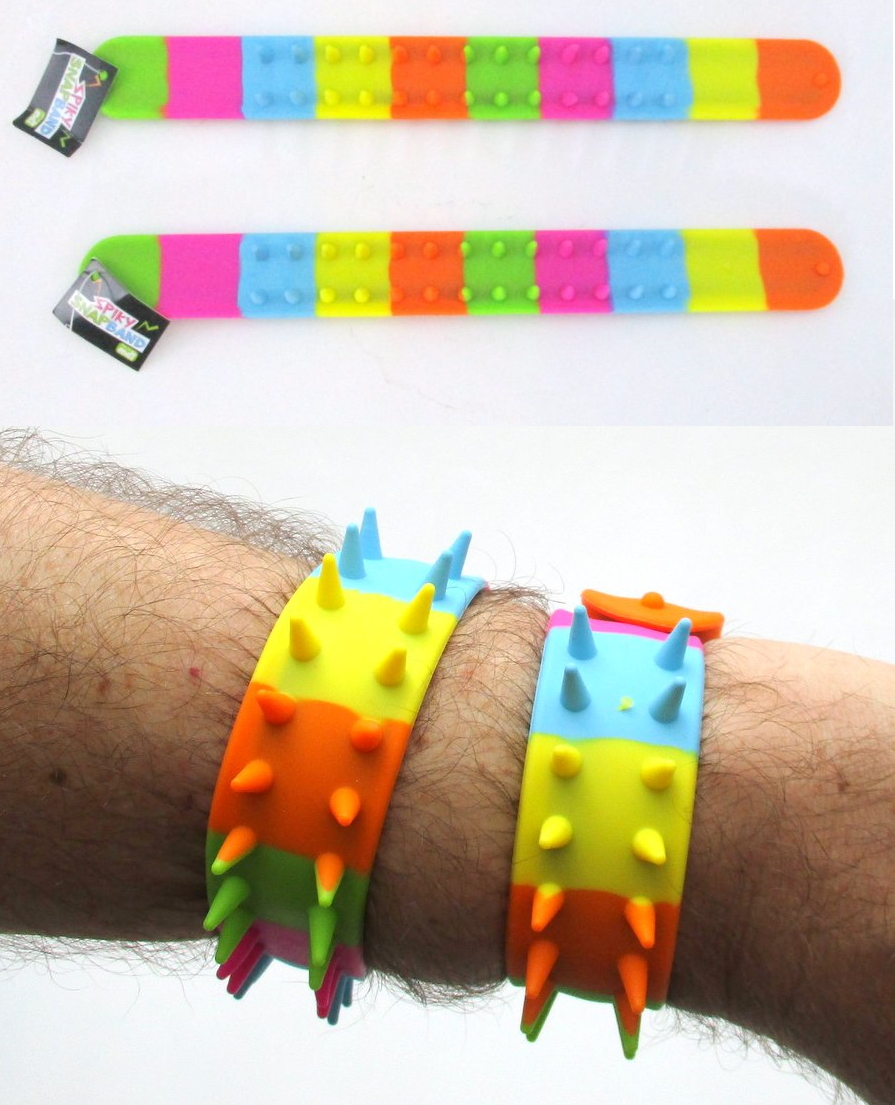 Spikey Rainbow Slap Band