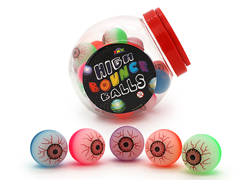 HI BOUNCE BALL – 45MM EYEBALL NO 2 (5 ASSTD)
