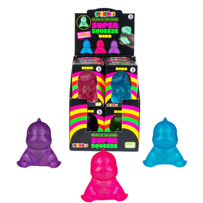 Smoosho's Super Squeeze Glow-in-the-dark Dino