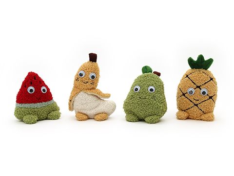 PLUSH – 14CM CUTE FRUIT (4 ASSTD)