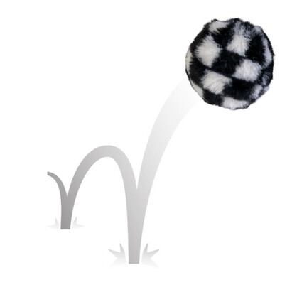 Pattern Plush Bouncing Ball