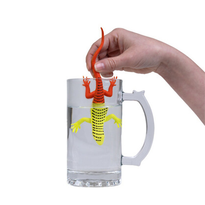 Colour changing 2pcs Lizards