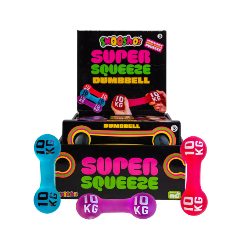 Dumbbell Smooshos Super Squeeze