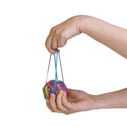 Multi Colours Rubber Band Ball