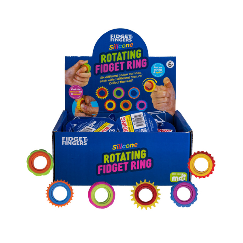 Silicone Rotating Fidget Ring