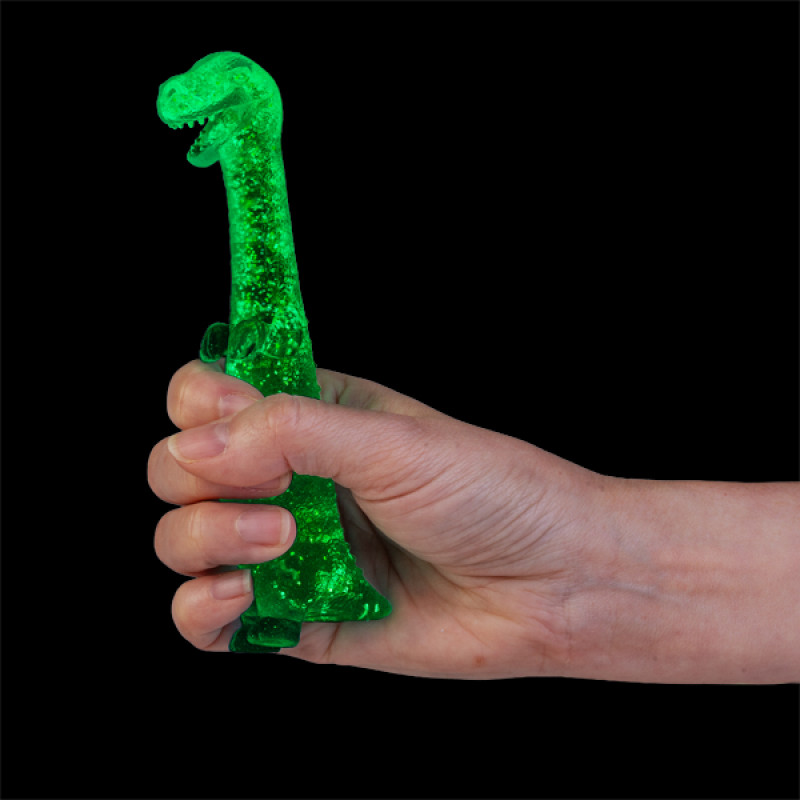 Smoosho's Super Glow-in-the-dark Stretchy Dino