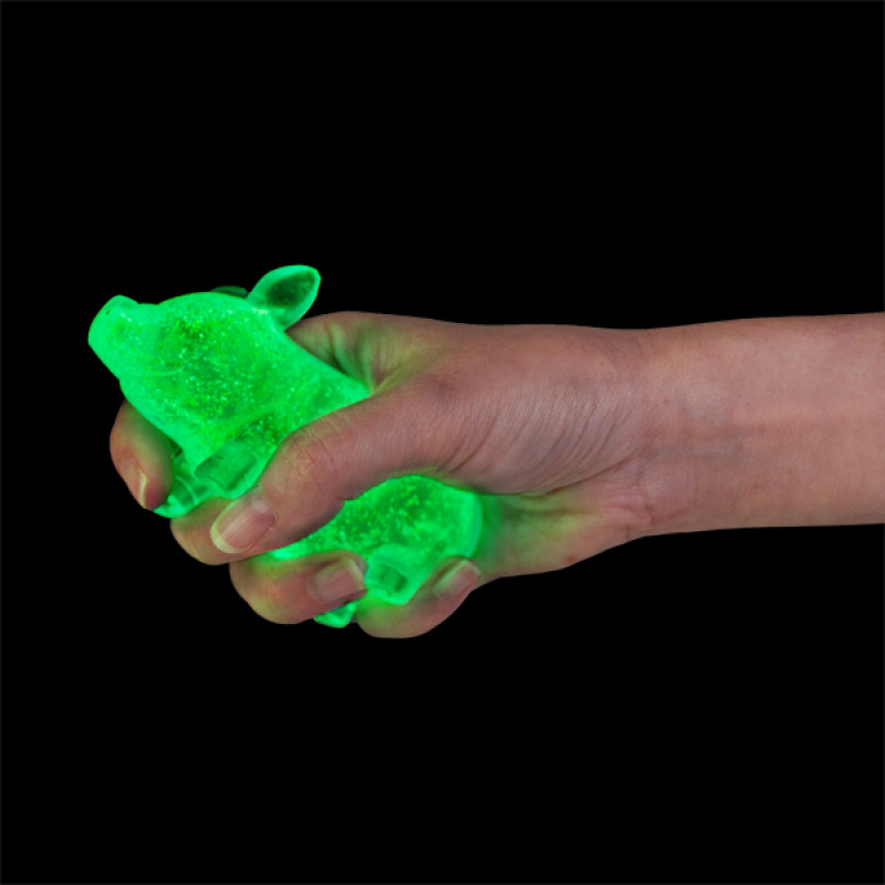 Smoosho's Super Squeeze Glow-in-the-dark PIG