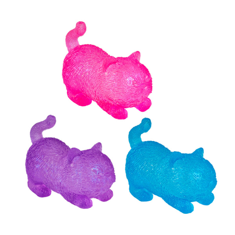 Smoosho's Super Squeeze Glow-in-the-dark Cat
