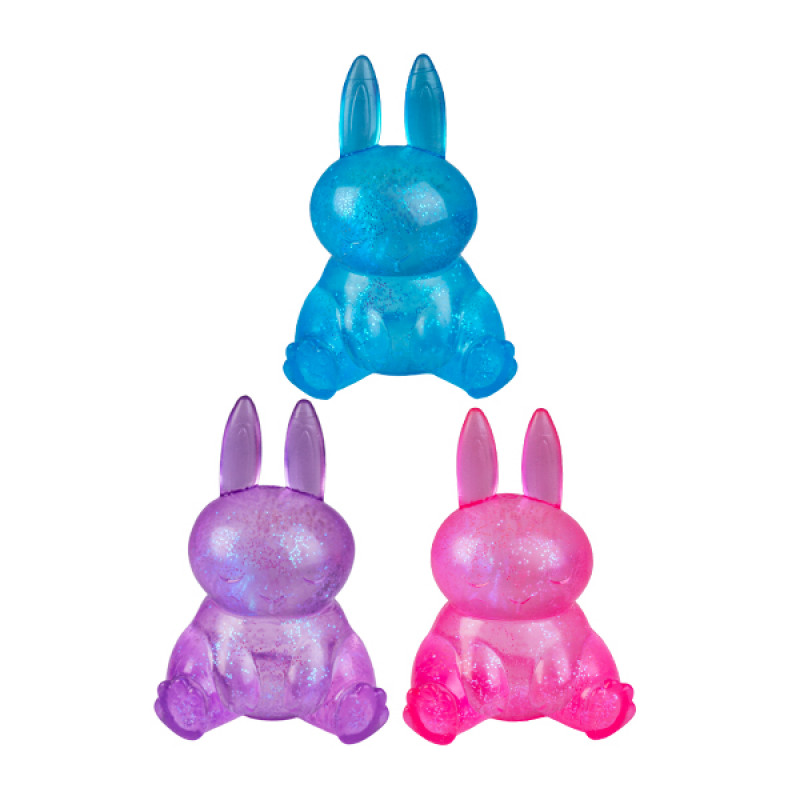 Smoosho's Super Squeeze Glow-in-the-dark Rabbit