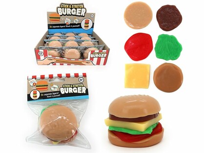 TABA SO SQUISH – 6PC LAYER BURGER – 7cm