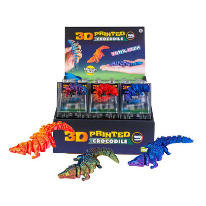 3D Crocodile