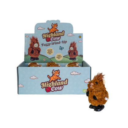 Highland Cow Fuzzy Wind-Up
