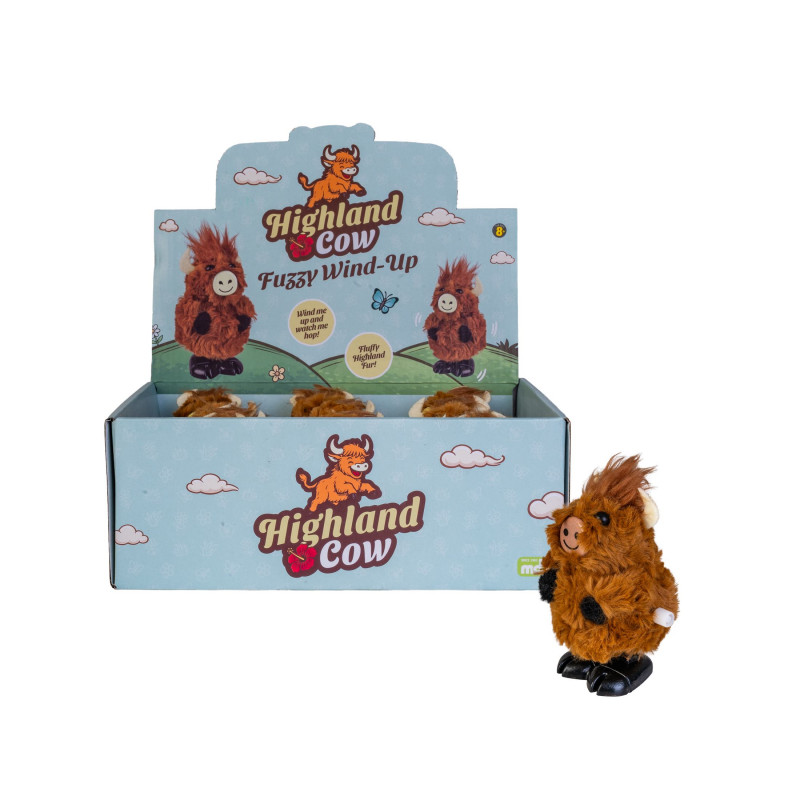 Highland Cow Fuzzy Wind-Up