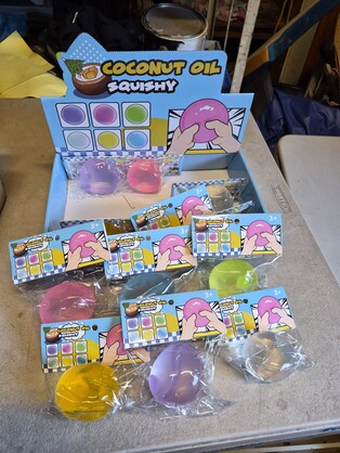 Squishy Coconut Oil Ball assorted