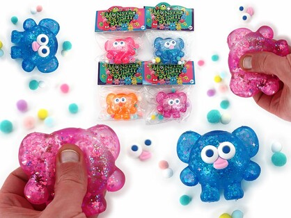 SQUEEZE SUGAR MONSTER (4 ASSTD) – 7cm