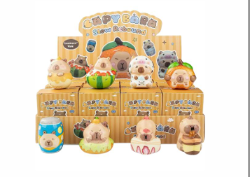 Squishy Blind Box Capybarra Family assorted