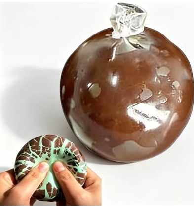 Wax Cracking Squishy, chocolate Crispy Stress Ball, Slow Rebound Squeeze