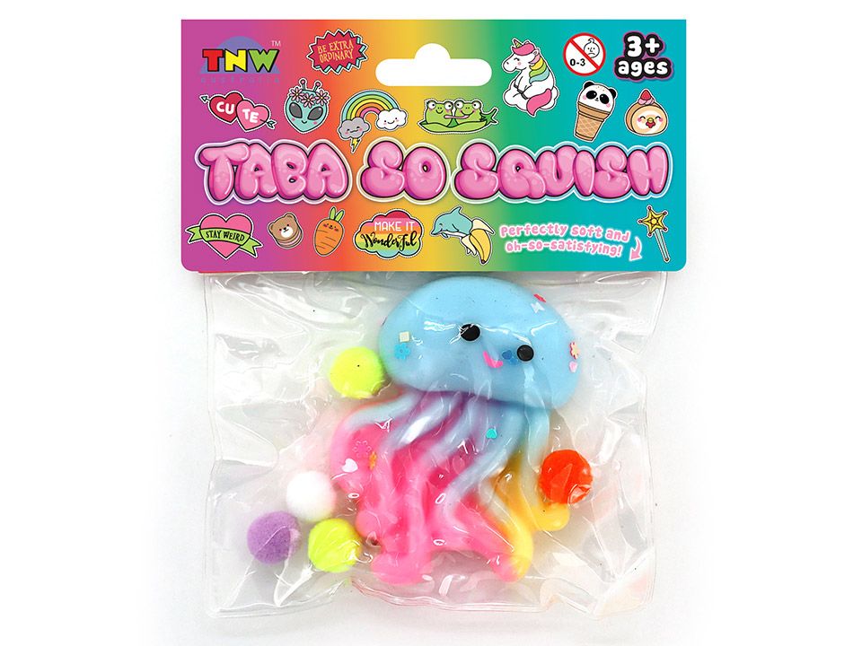 TABA SO SQUISH – RAINBOW OCTOPUS – 55g