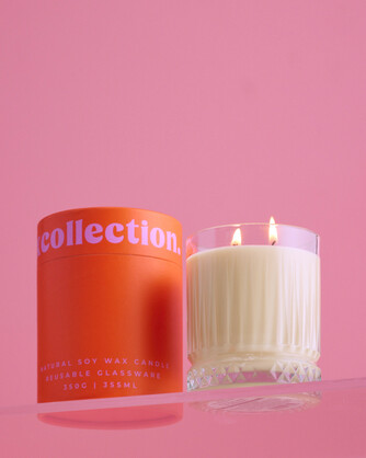 x TESTER CANDLE | TOBACCO LEAF, AMBER & CEDARWOOD | SOY CANDLE