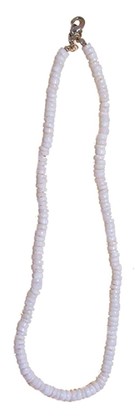 R1082 WHITE SHELL CHOKER