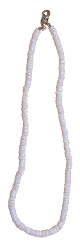 R1082 WHITE SHELL CHOKER
