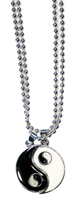 P1222 YINYANG "BEST FRIENDS" BALL CHAIN