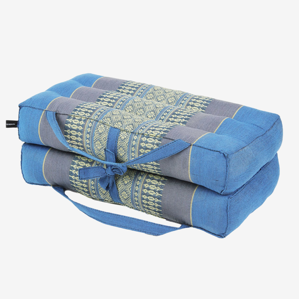 Double folded mediation cushion seat