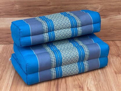 Double folded mediation cushion seat